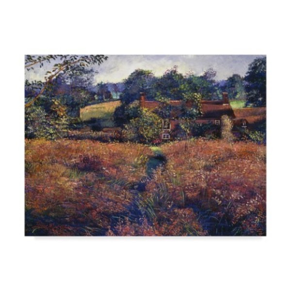 Trademark Fine Art David Lloyd Glover 'English Country Fields' Canvas Art, 35x47 DLG00404-C3547GG